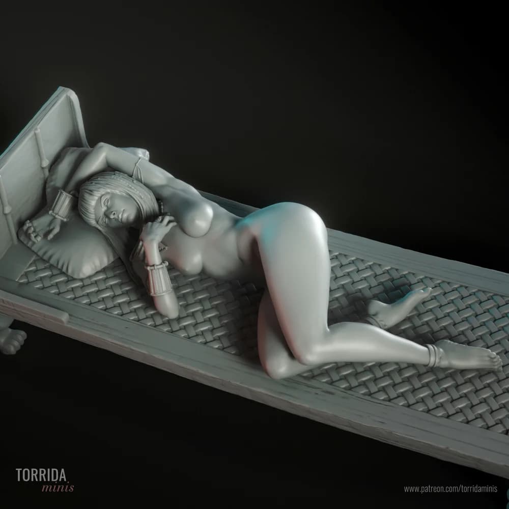 Anck Su Namun — Miniatura 3D Pin-up Egípcia | Torrida Minis