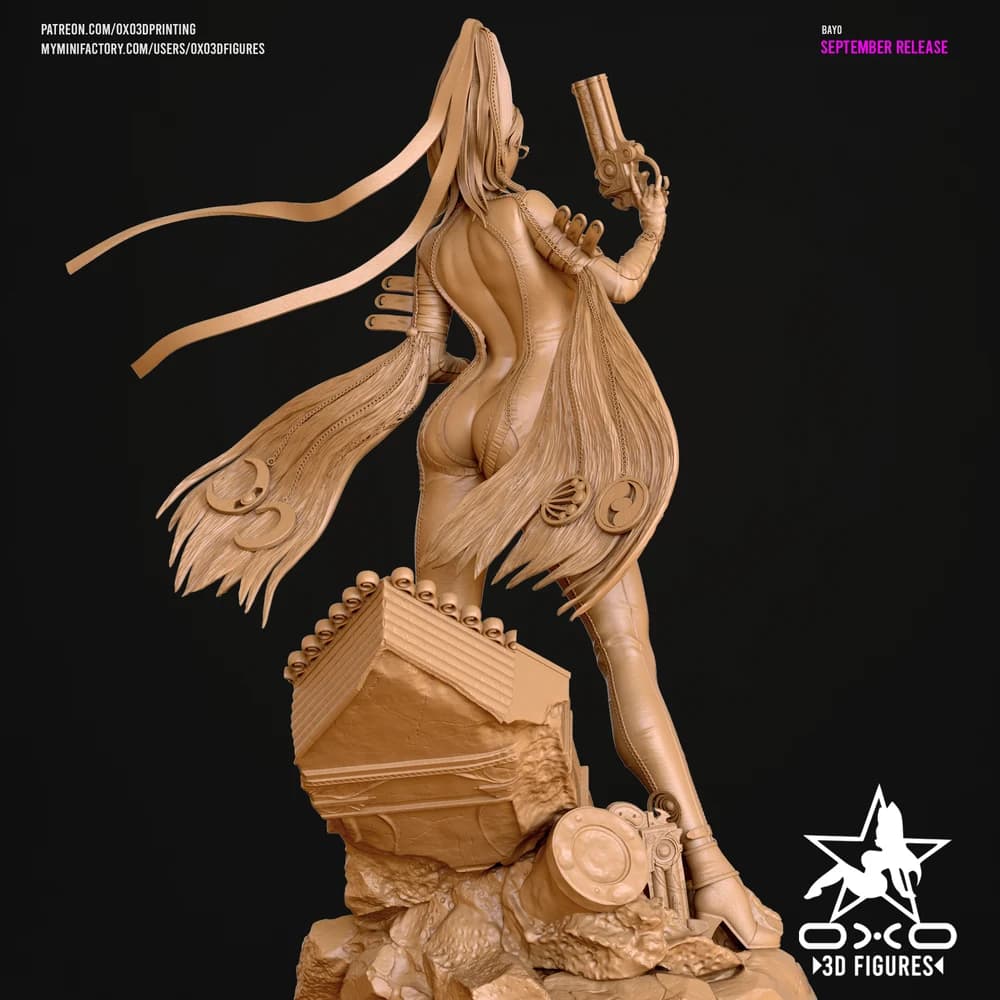 Bayonetta — Miniatura 3D Fantasia | OXO3D