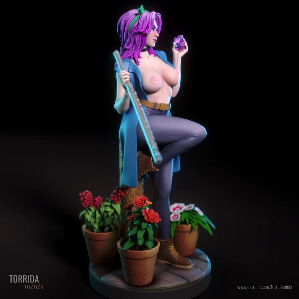 Abigail — Miniatura 3D Pin-up Clássica | Torrida Minis