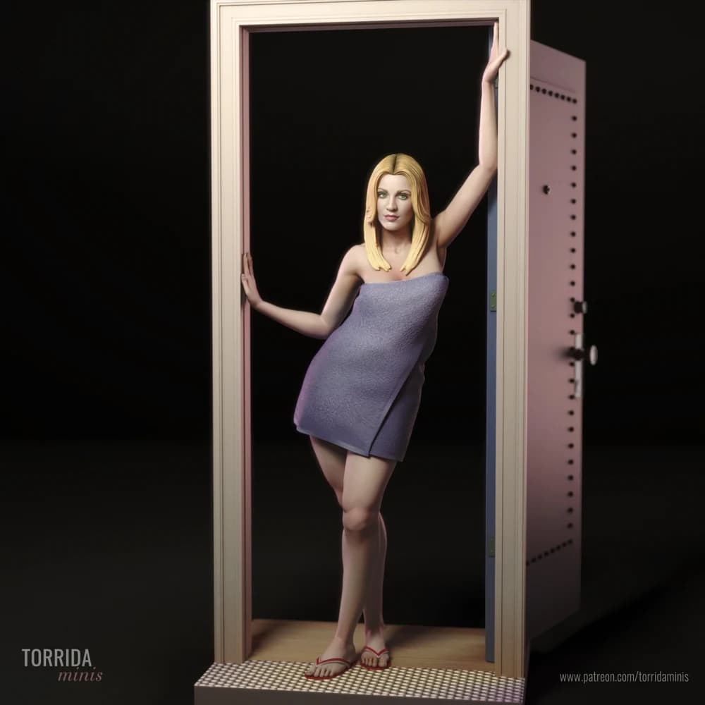 Penny — Miniatura 3D Pin-up Casual | Torrida Minis