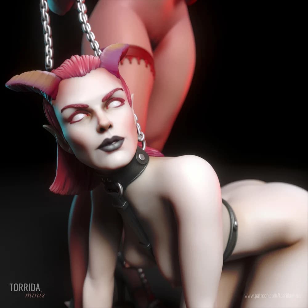 Rhoda — Miniatura 3D Fantasia Dark | Torrida Minis