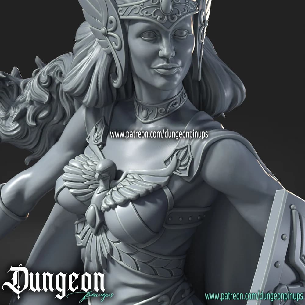 She-Ra — Miniatura 3D Fantasia Guerreira | RN Estudio
