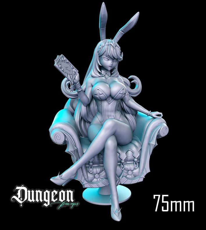 Pyra e Mythra — Miniatura 3D Bunny Girl | RN Estudio