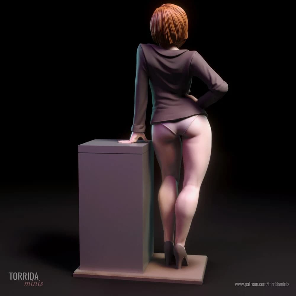 Dana Scully — Miniatura 3D Investigadora | Torrida Minis