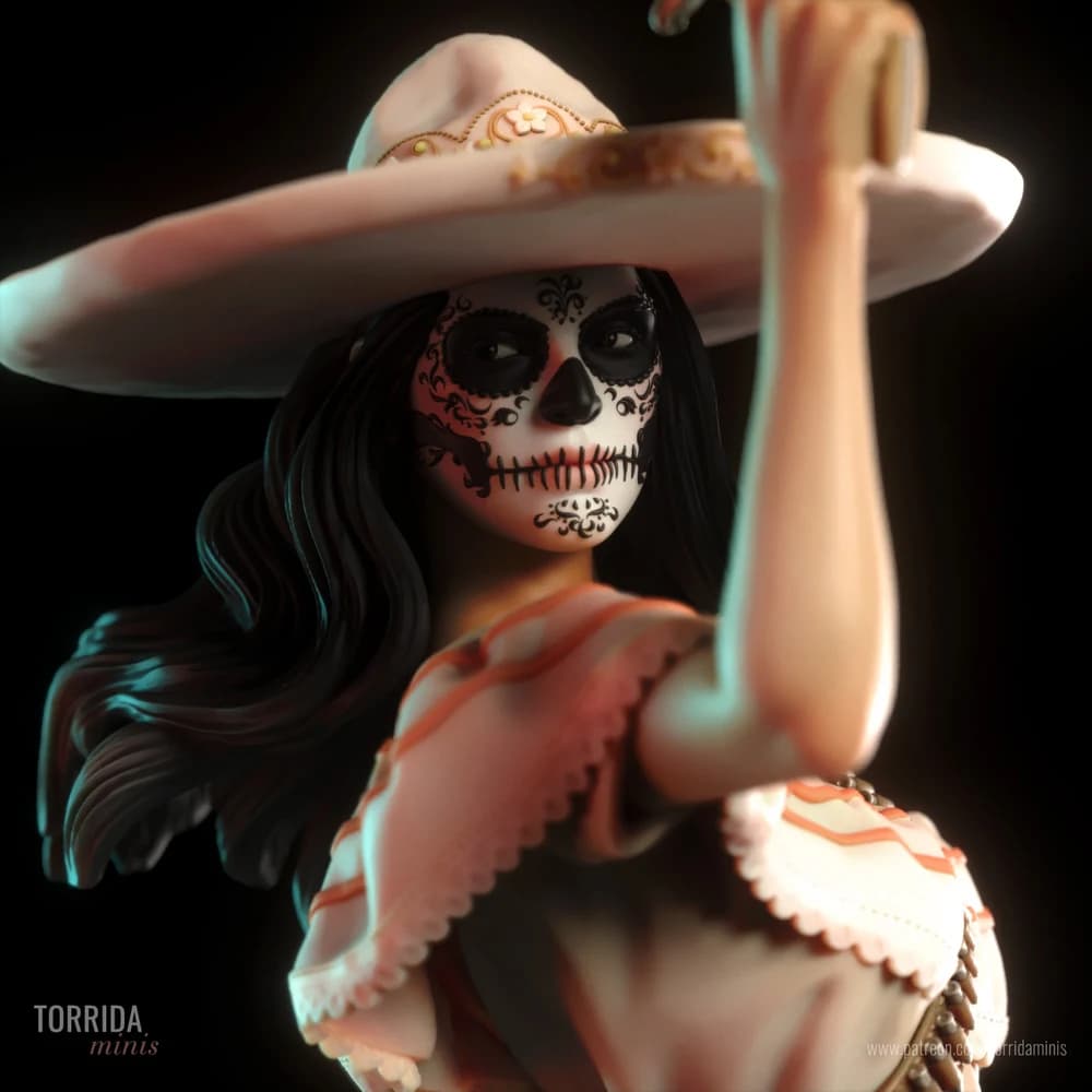 Daniela — Miniatura 3D Velho Oeste | Torrida Minis