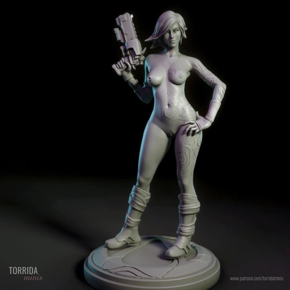 Lilith — Miniatura 3D Sci-Fi | Torrida Minis