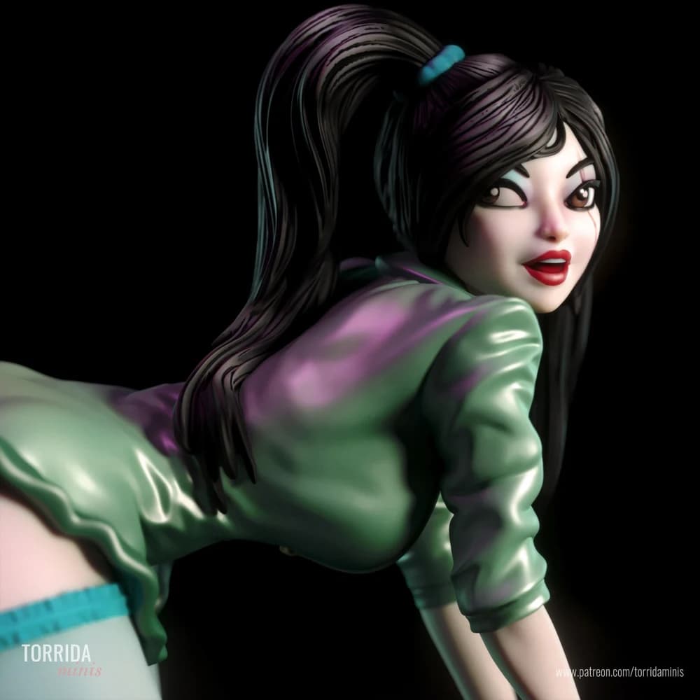 Sabrina — Miniatura 3D Pin-up Explosiva | Torrida Minis