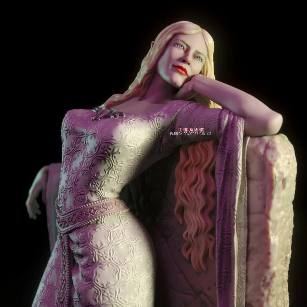 Galadriel — Miniatura 3D Fantasia | Torrida Minis