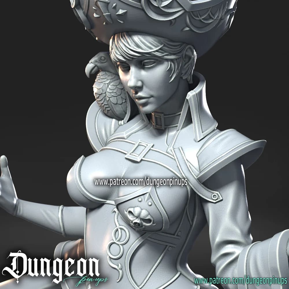 Marigold — Miniatura 3D Pirata | RN Estudio