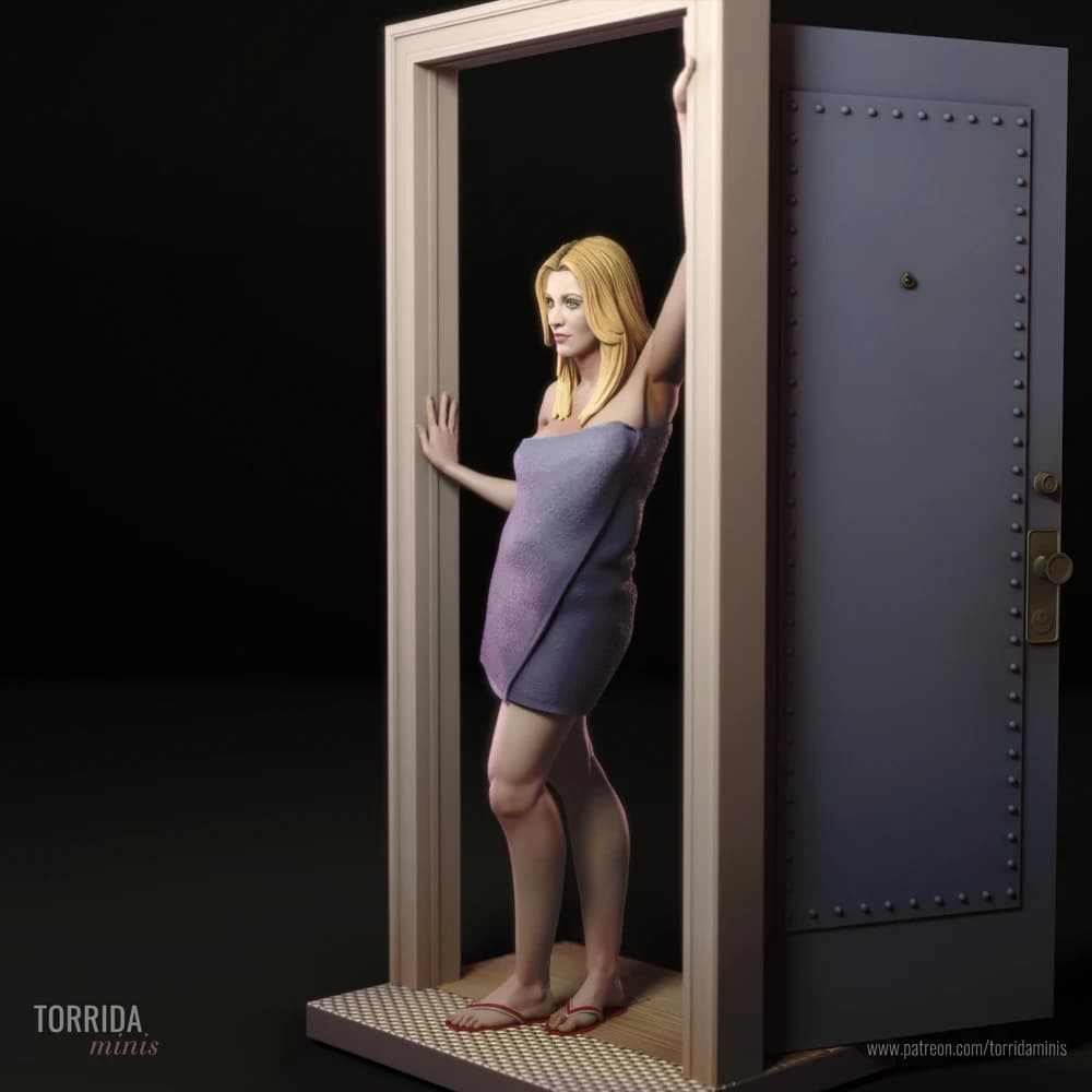 Penny — Miniatura 3D Pin-up Casual | Torrida Minis