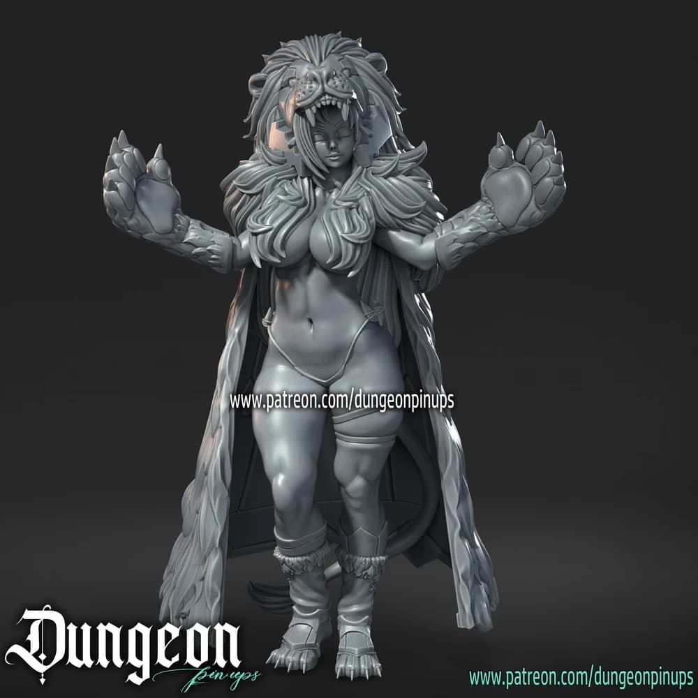 Rainha da Juba — Miniatura 3D Fantasia | RN Estudio