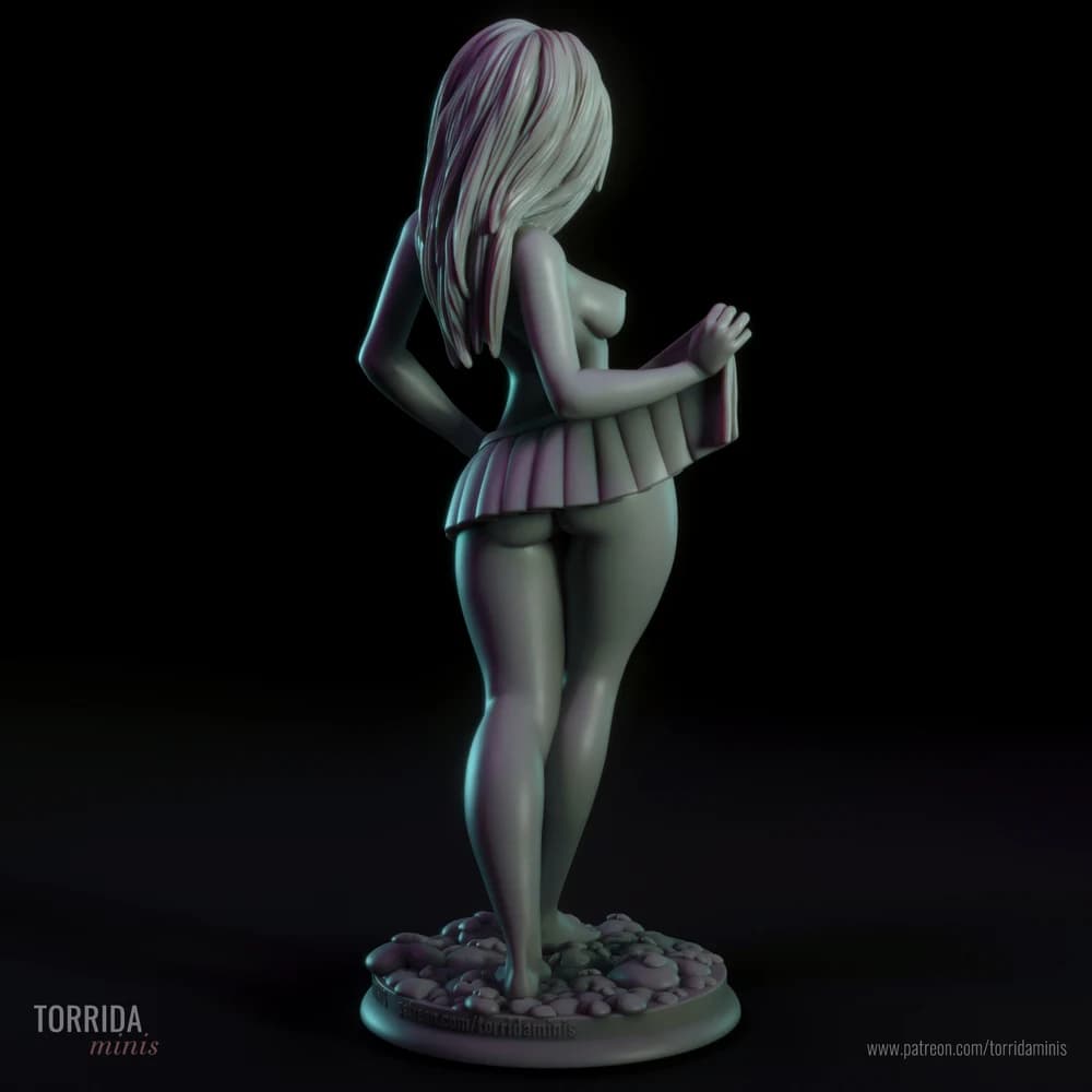Ellen — Miniatura 3D Pin-up de Verão | Torrida Minis