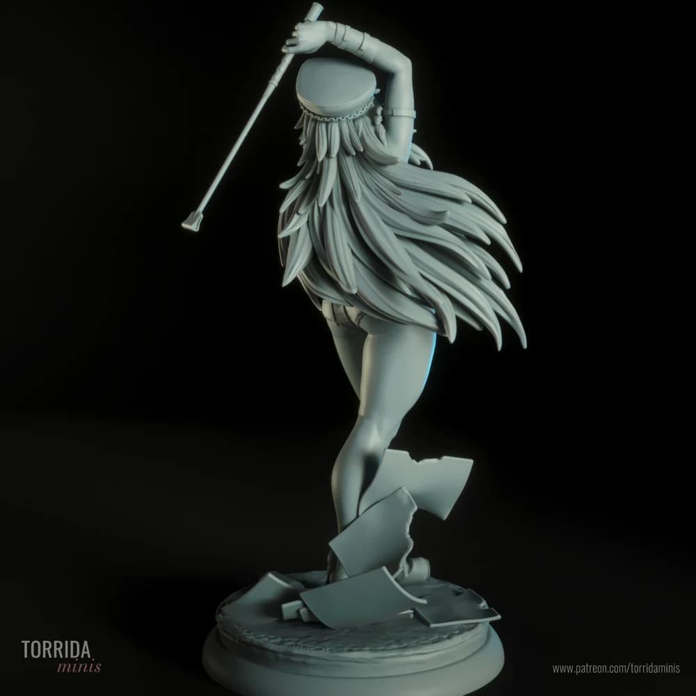 Poison — Miniatura 3D Pin-up | Torrida Minis