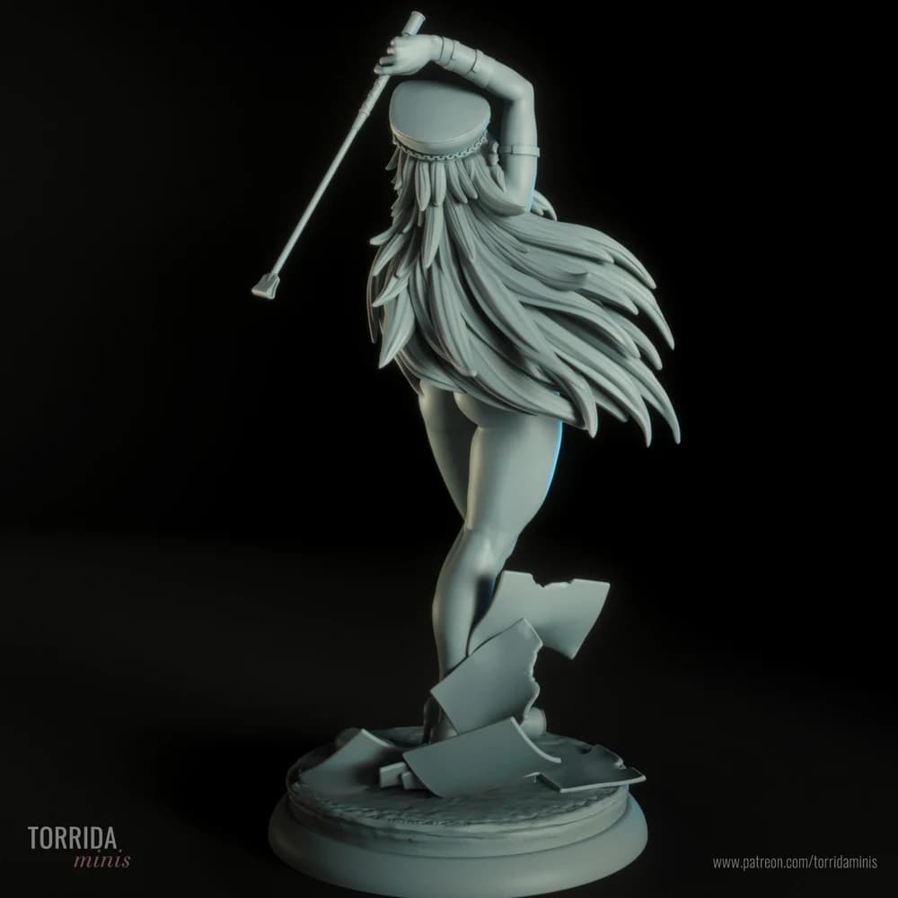 Poison — Miniatura 3D Pin-up | Torrida Minis