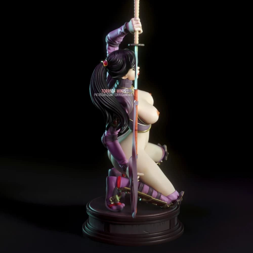 Sara — Miniatura 3D Ninja Oriental | Torrida Minis