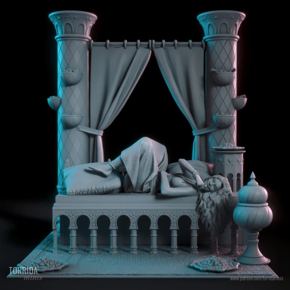 Harika — Miniatura 3D Oriental | Torrida Minis