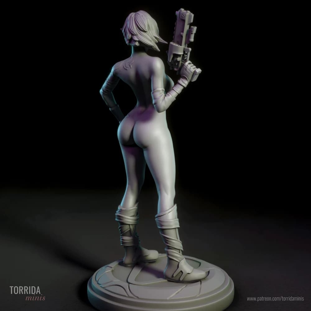 Lilith — Miniatura 3D Sci-Fi | Torrida Minis