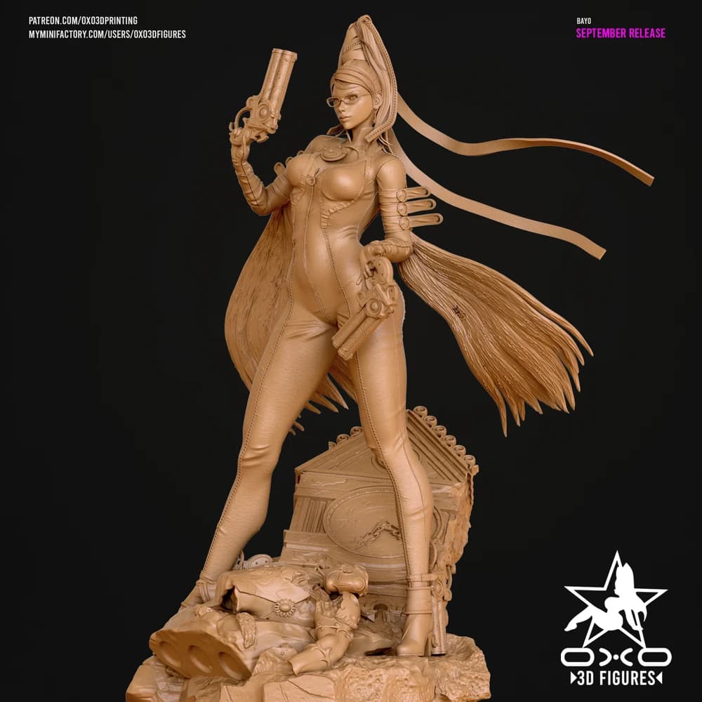 Bayonetta — Miniatura 3D Fantasia | OXO3D