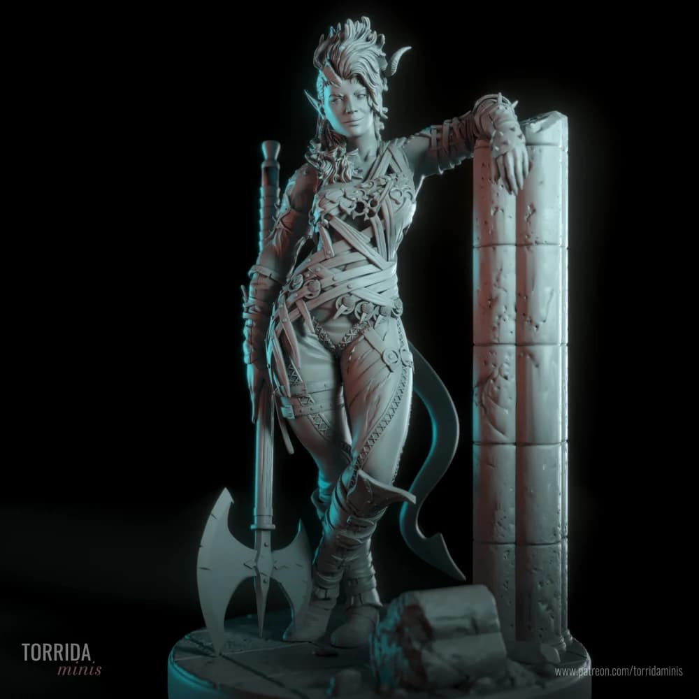 Karlach — Miniatura 3D Fantasia | Torrida Minis
