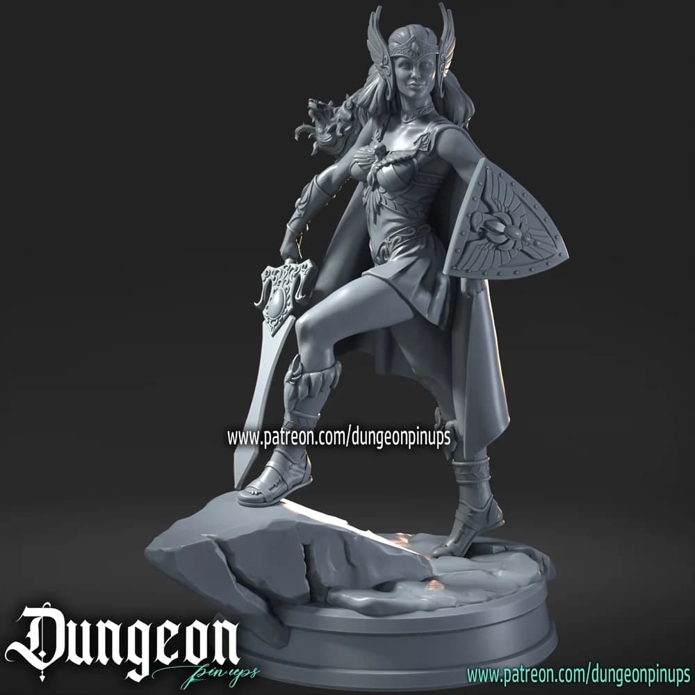 She-Ra — Miniatura 3D Fantasia Guerreira | RN Estudio