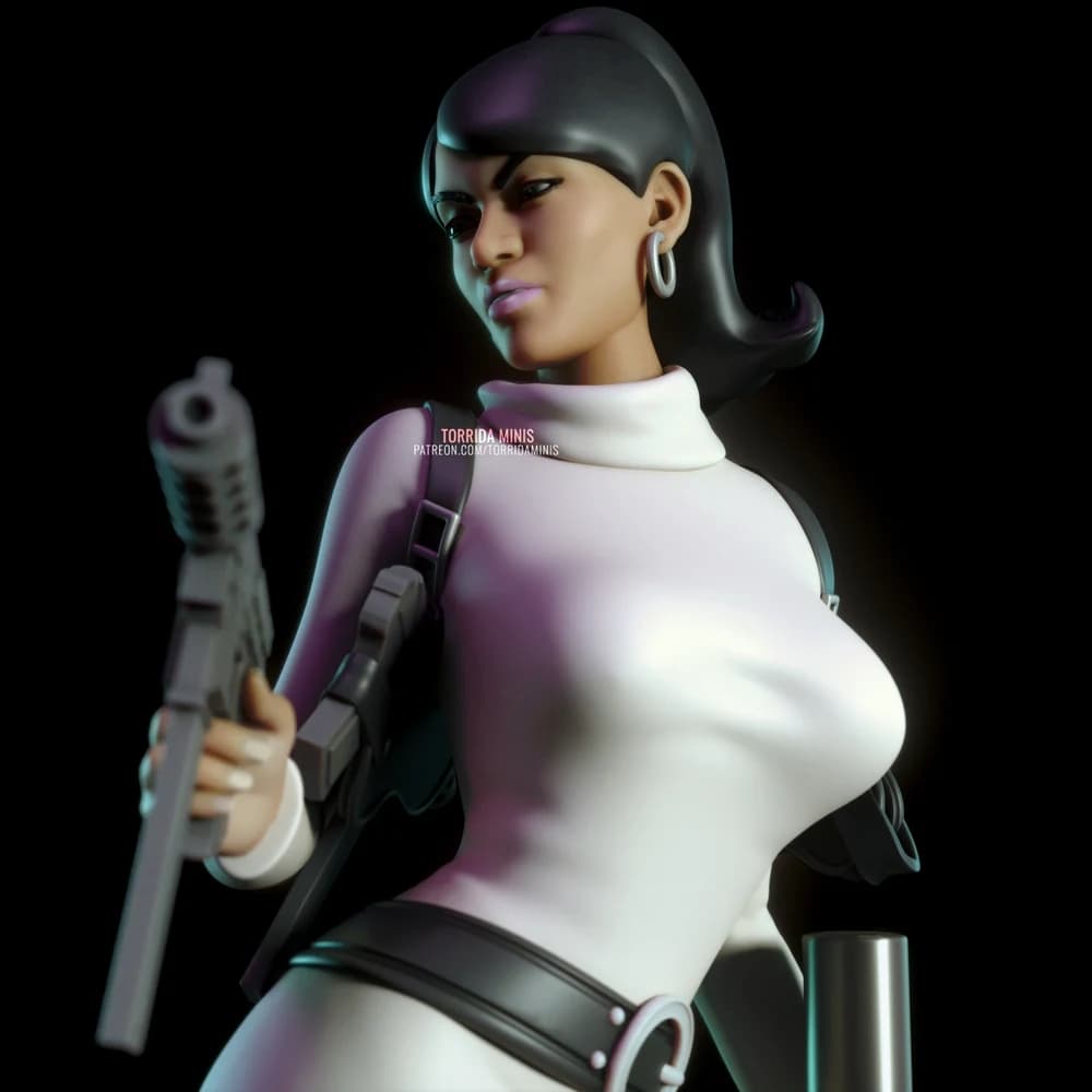 Lana Kane — Miniatura 3D Espiã | Torrida Minis