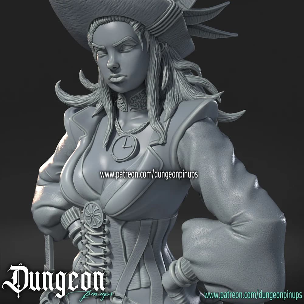 Teresa — Miniatura 3D Steampunk | RN Estudio