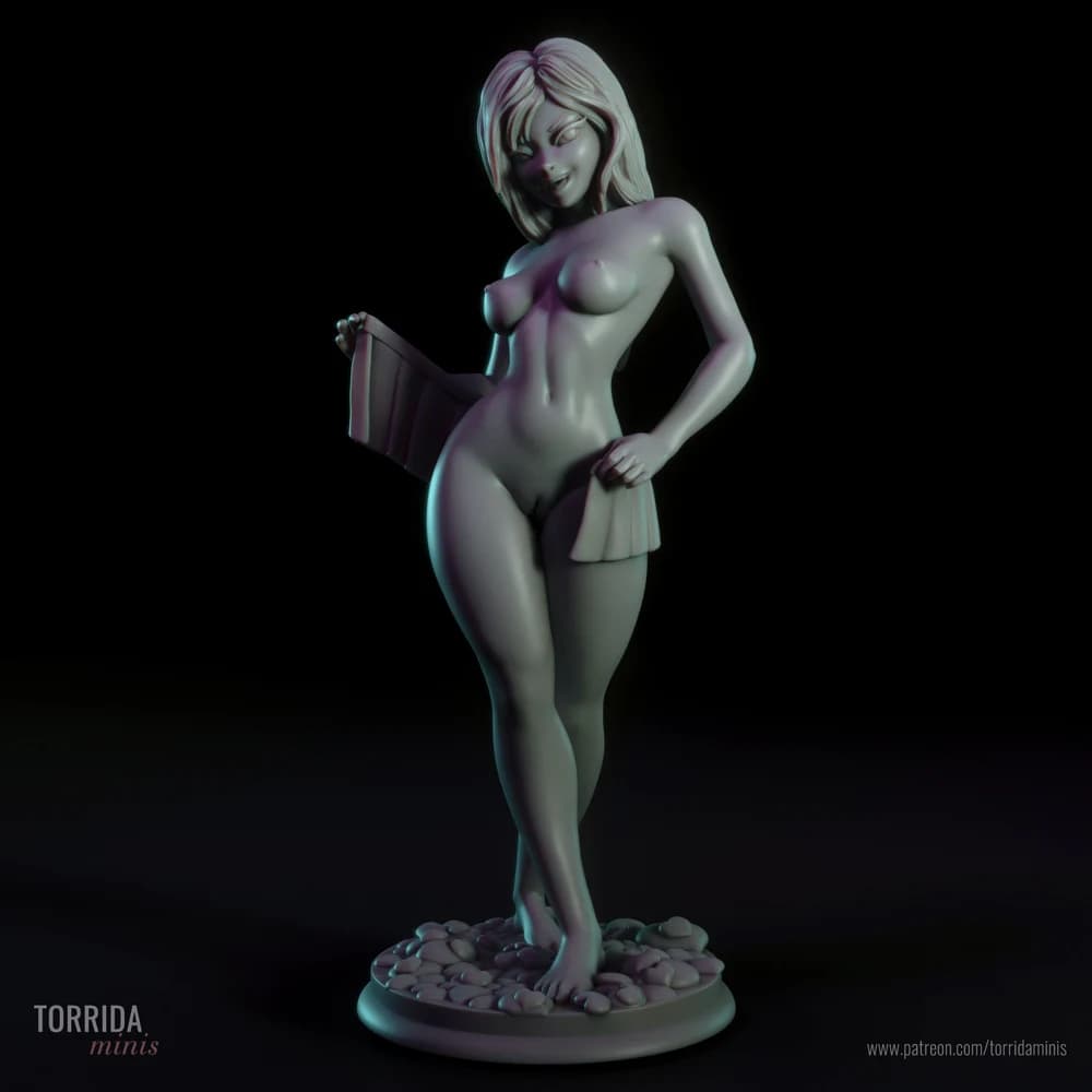 Ellen — Miniatura 3D Pin-up de Verão | Torrida Minis