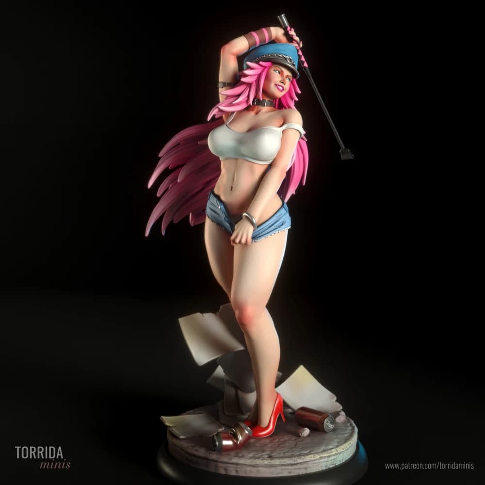 Poison — Miniatura 3D Pin-up | Torrida Minis