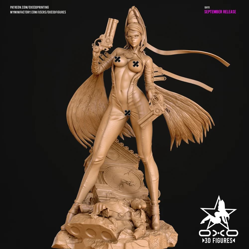 Bayonetta — Miniatura 3D Fantasia | OXO3D