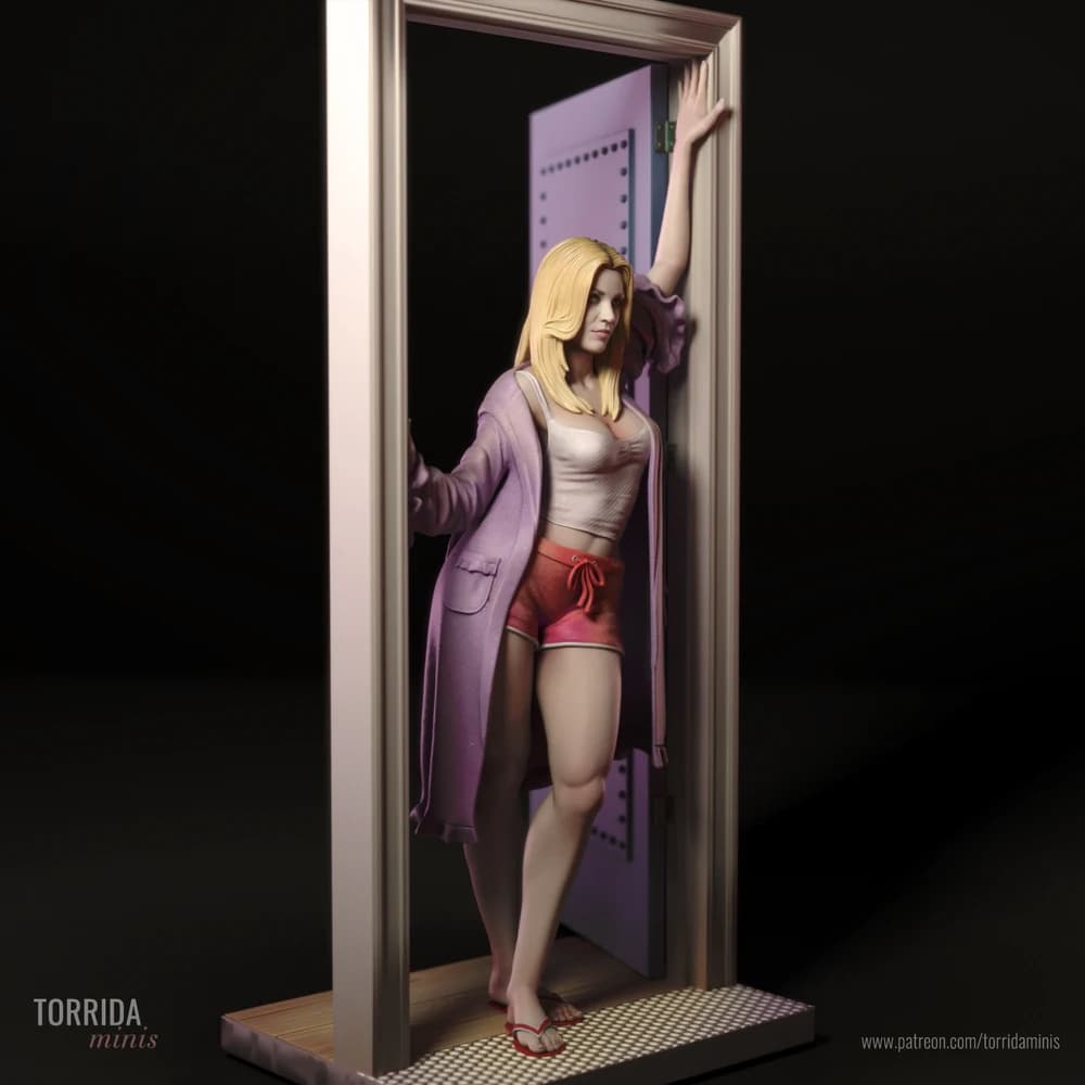 Penny — Miniatura 3D Pin-up Casual | Torrida Minis