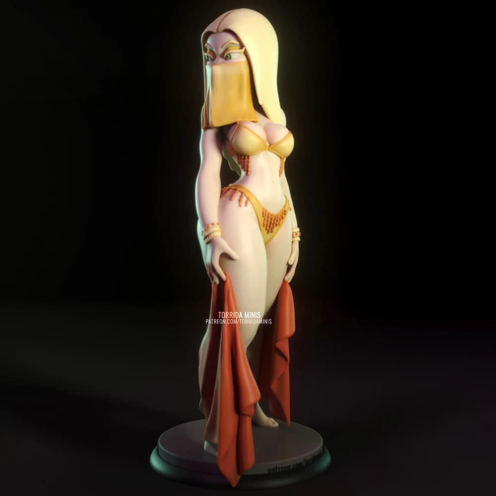 Feiticeira Amarela — Miniatura 3D Fantasia Oriental | Torrida Minis