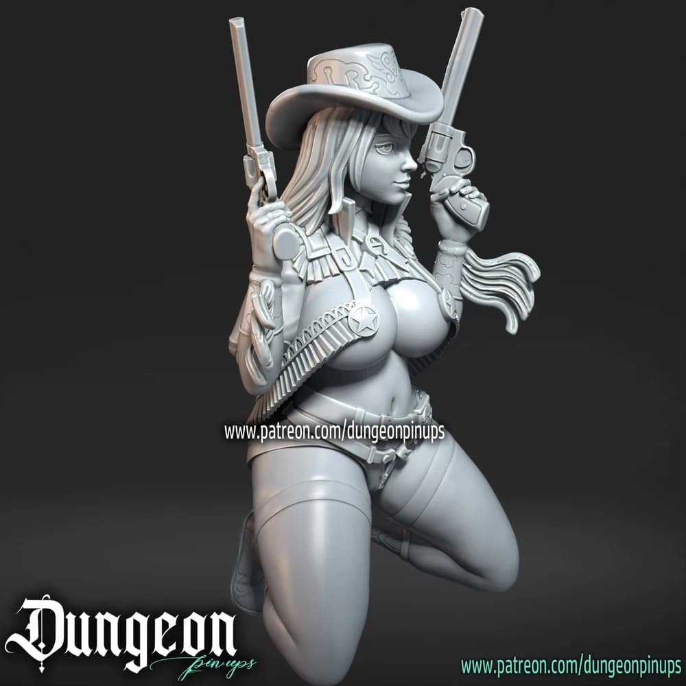 Alejandra Walker — Miniatura 3D Faroeste | RN Estudio