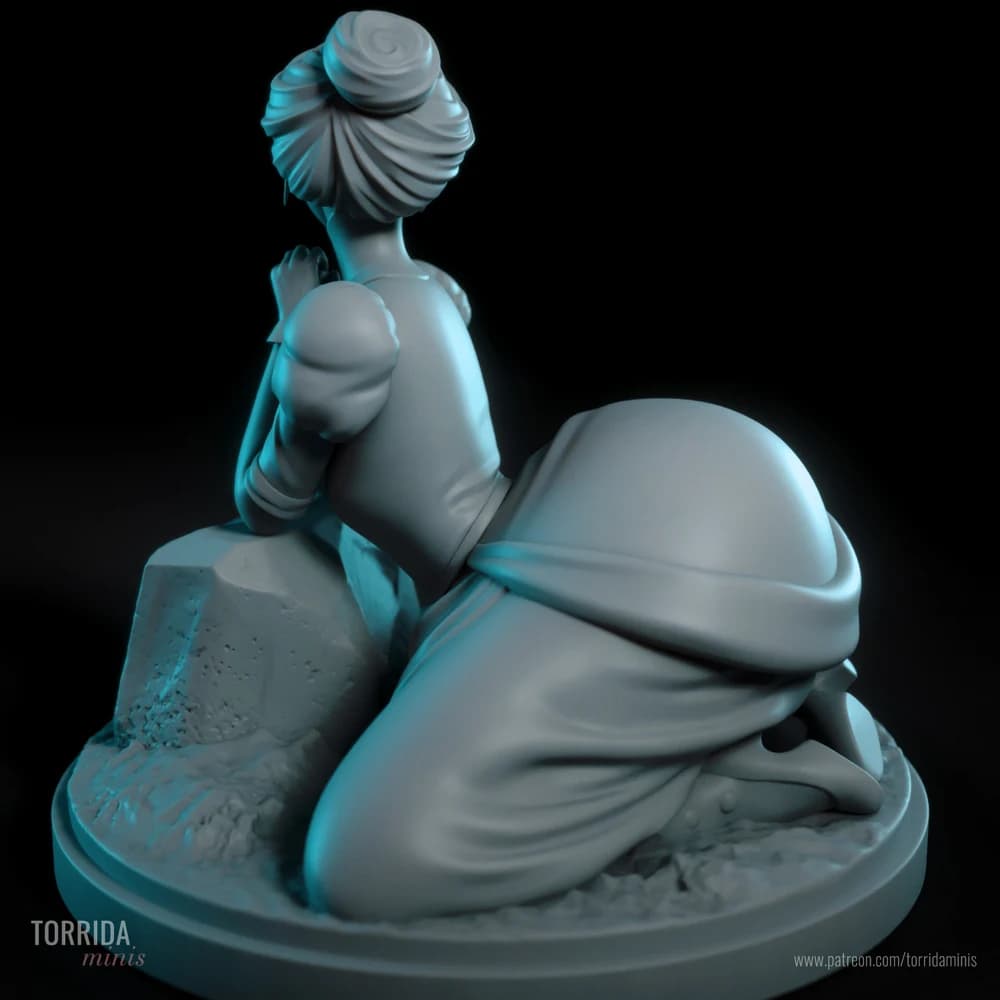 Jane Porter — Miniatura 3D Pin-up Clássica | Torrida Minis