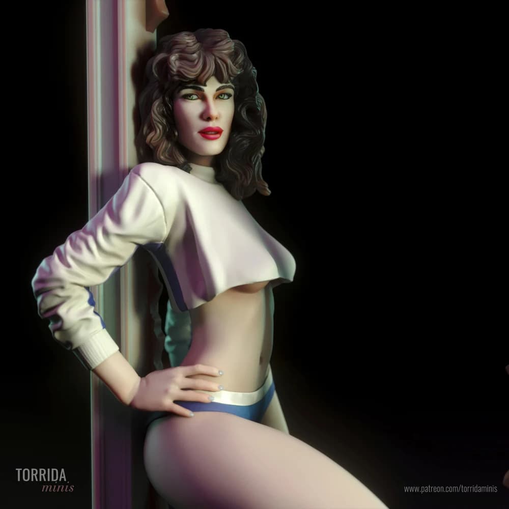 Lisa — Miniatura 3D Pin-up Clássica | Torrida Minis