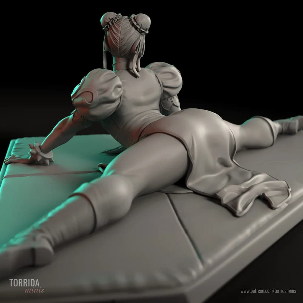 Chun Li — Miniatura 3D Oriental | Torrida Minis