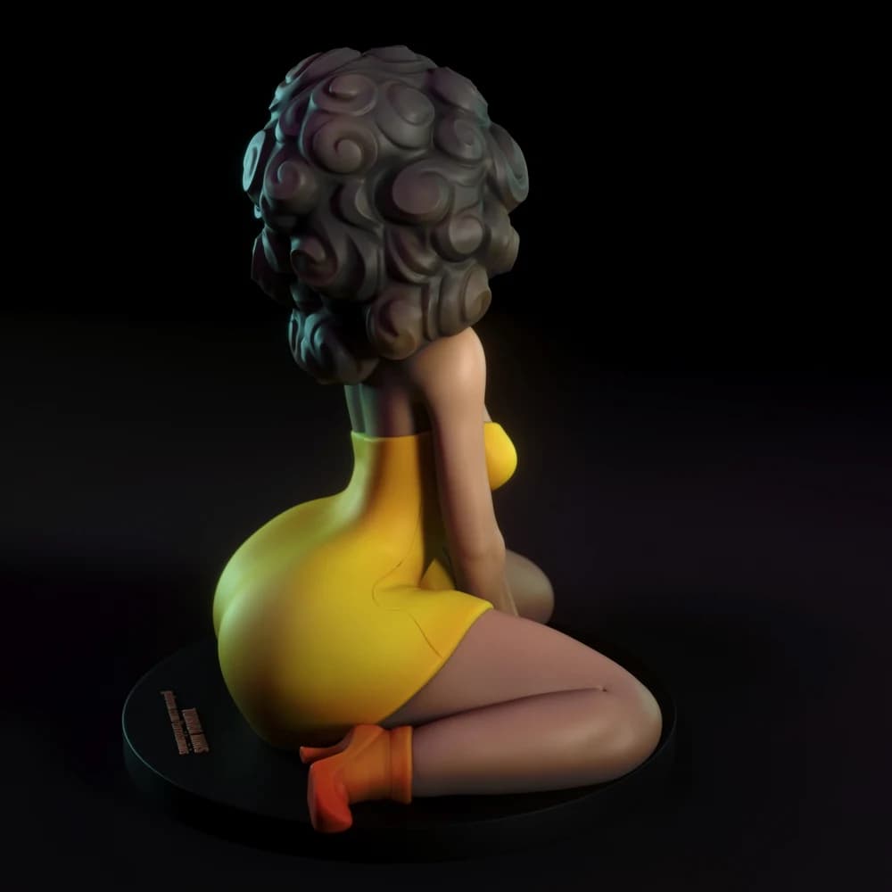 Judith — Miniatura 3D Pin-up Clássica | Torrida Minis
