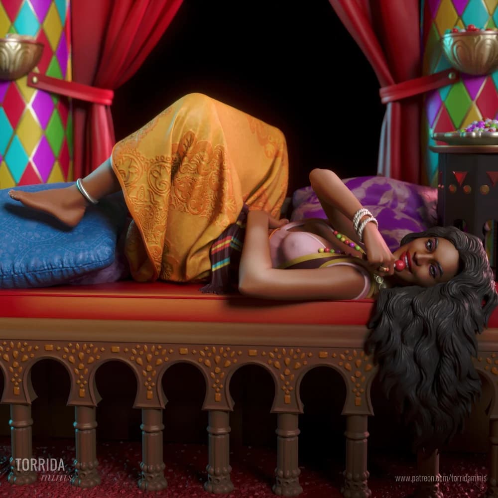 Harika — Miniatura 3D Oriental | Torrida Minis
