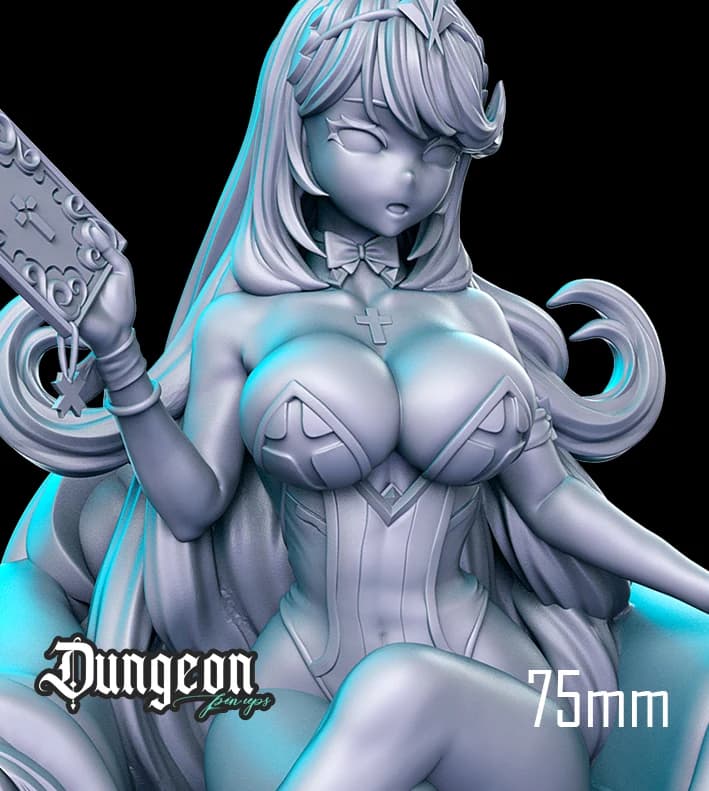 Pyra e Mythra — Miniatura 3D Bunny Girl | RN Estudio