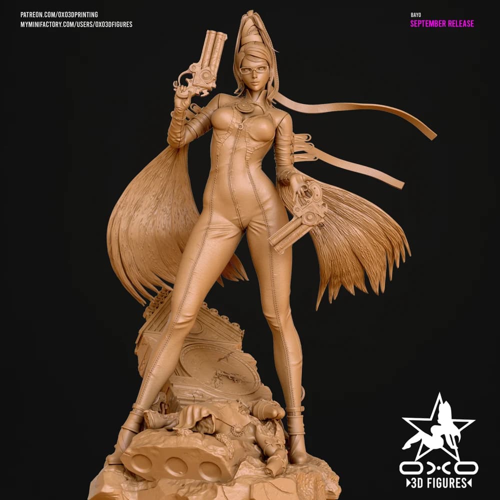Bayonetta — Miniatura 3D Fantasia | OXO3D