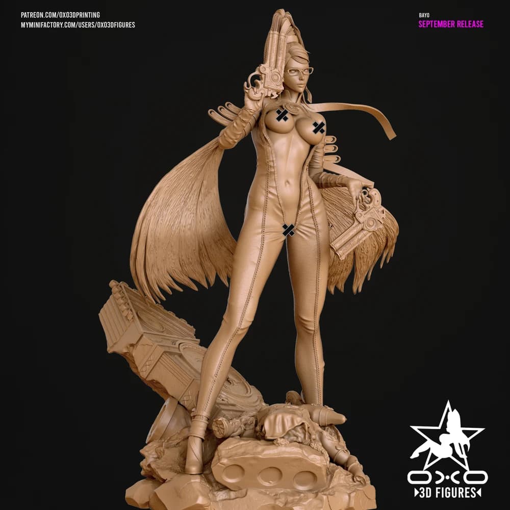 Bayonetta — Miniatura 3D Fantasia | OXO3D