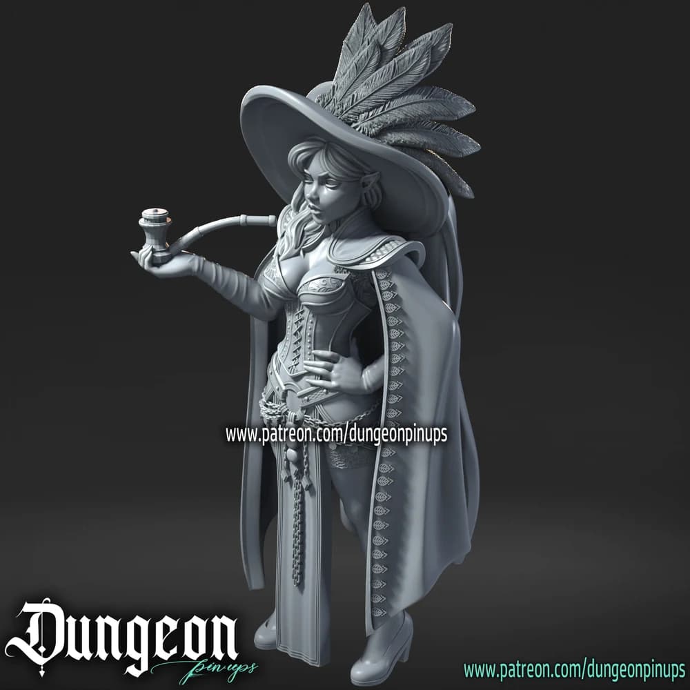 Bruxa — Miniatura 3D Fantasia | RN Estudio