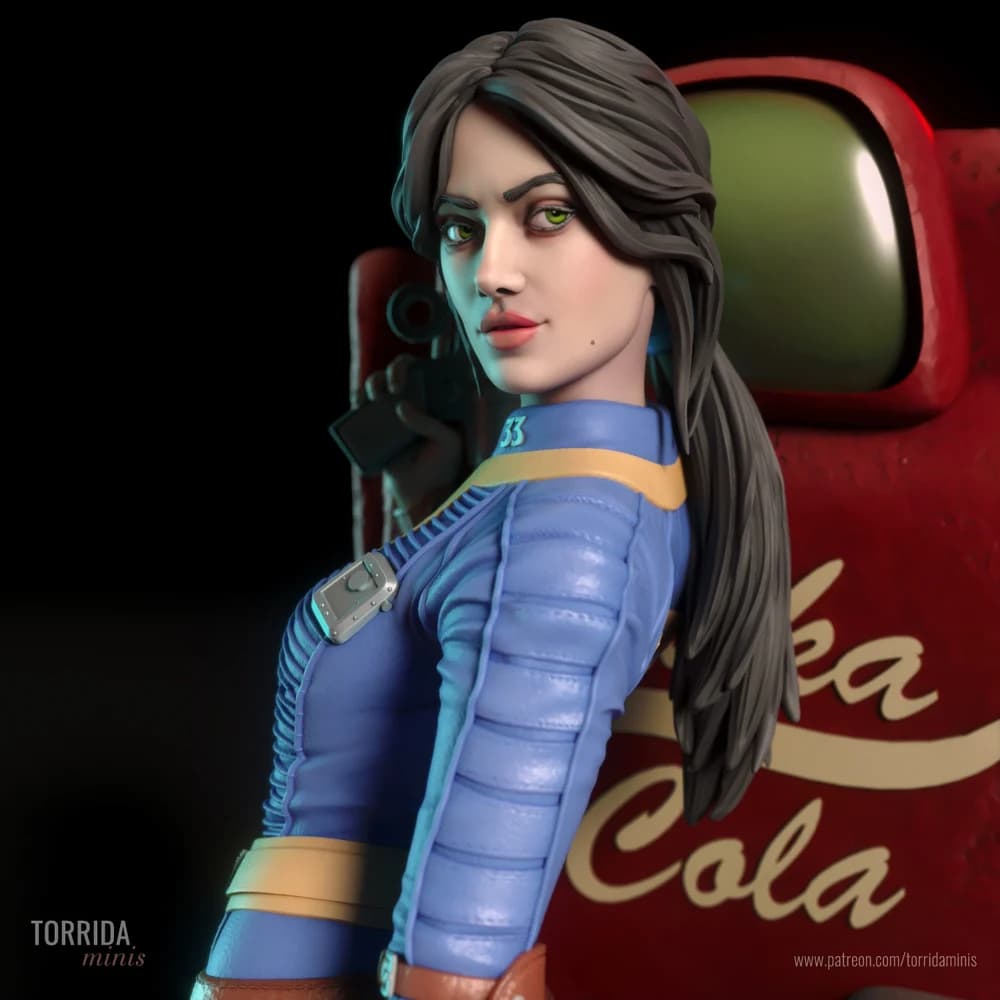 Lucy — Miniatura 3D Pós-Apocalíptica | Torrida Minis