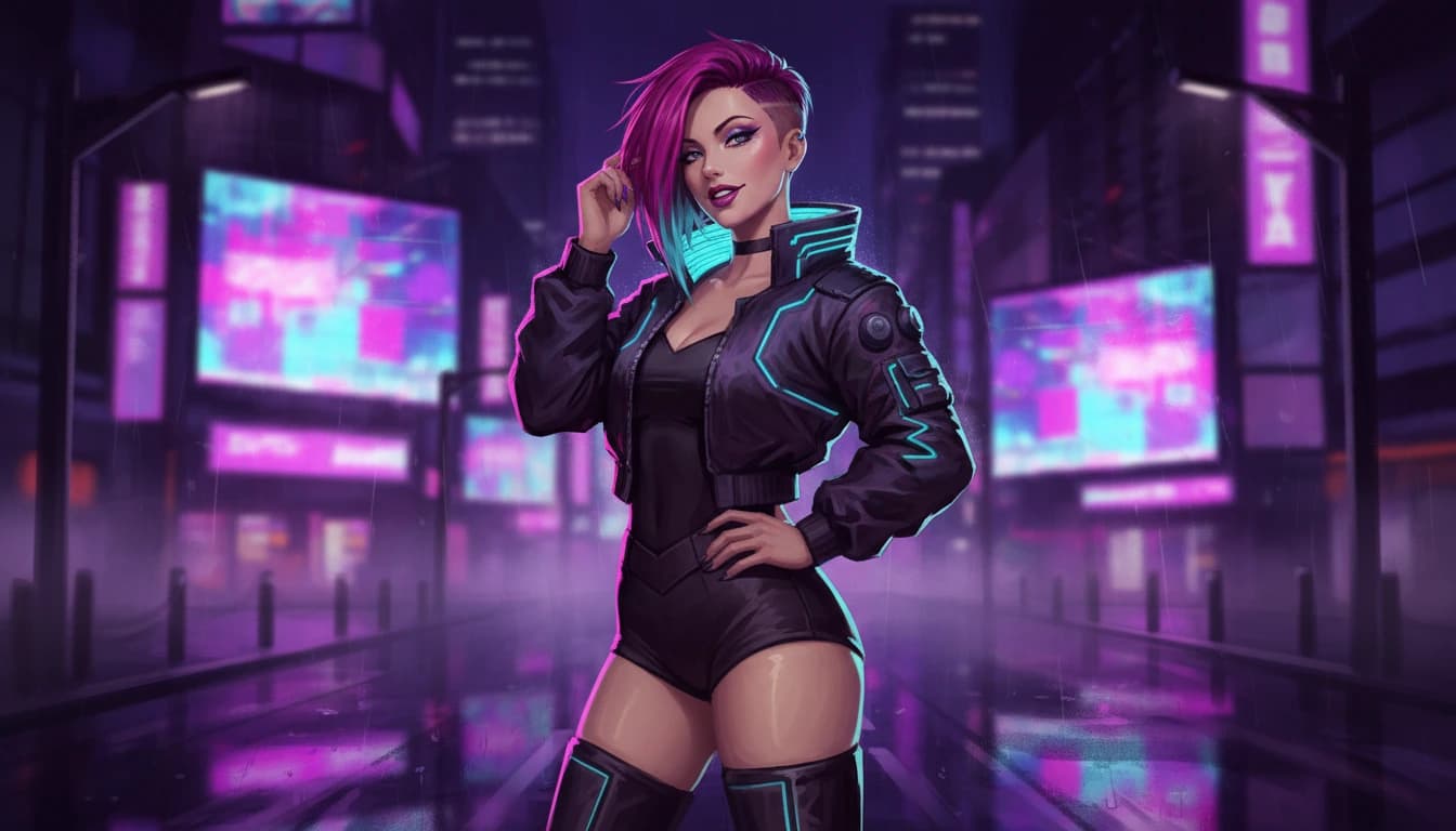 Pinups modernas: como o estilo se reinventou em anime, cyberpunk e cultura geek