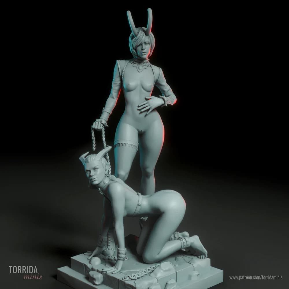 Rhoda — Miniatura 3D Fantasia Dark | Torrida Minis