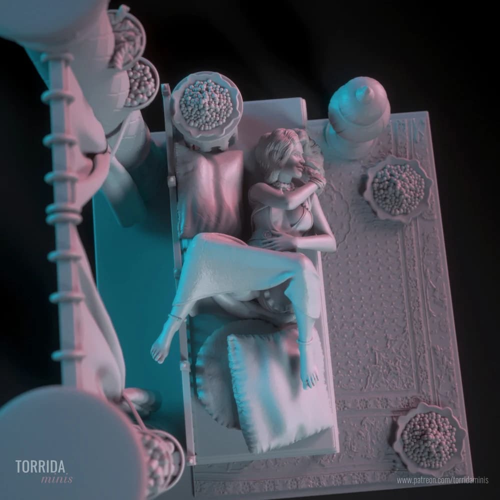 Harika — Miniatura 3D Oriental | Torrida Minis