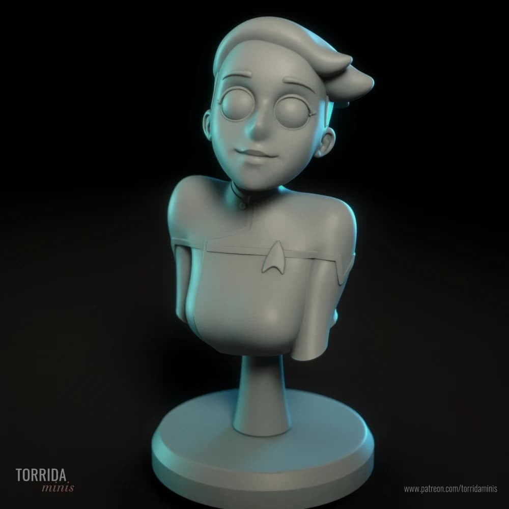DVana Tendi Busto — Miniatura 3D Sci-Fi | Torrida Minis