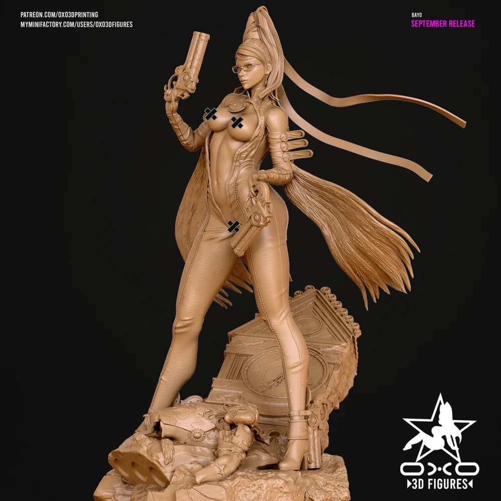 Bayonetta — Miniatura 3D Fantasia | OXO3D