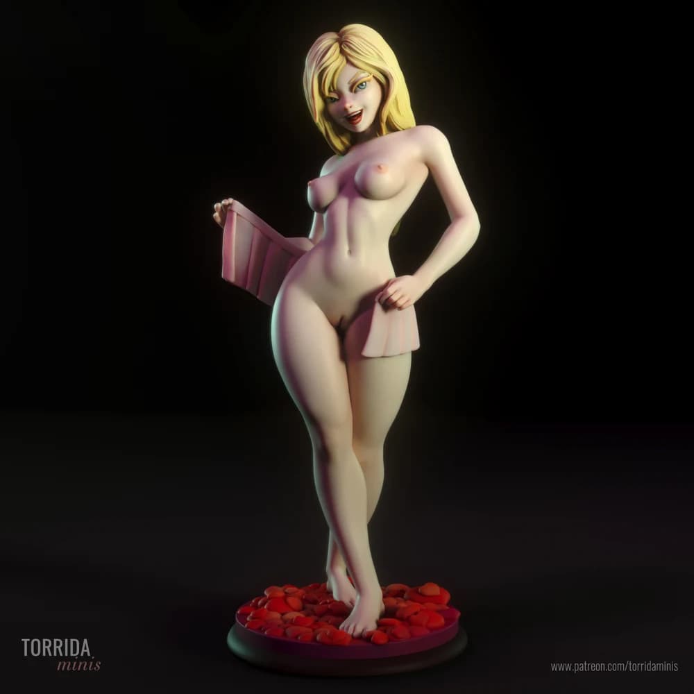 Ellen — Miniatura 3D Pin-up de Verão | Torrida Minis
