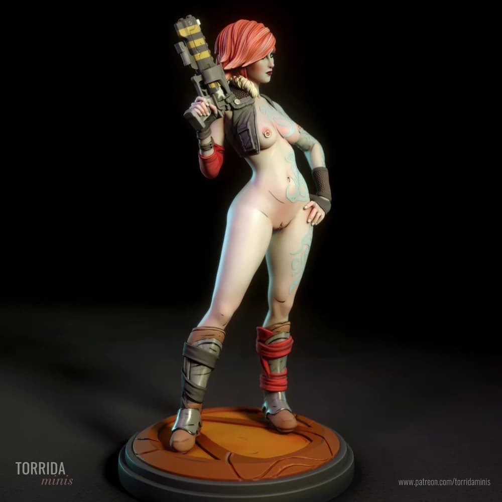 Lilith — Miniatura 3D Sci-Fi | Torrida Minis
