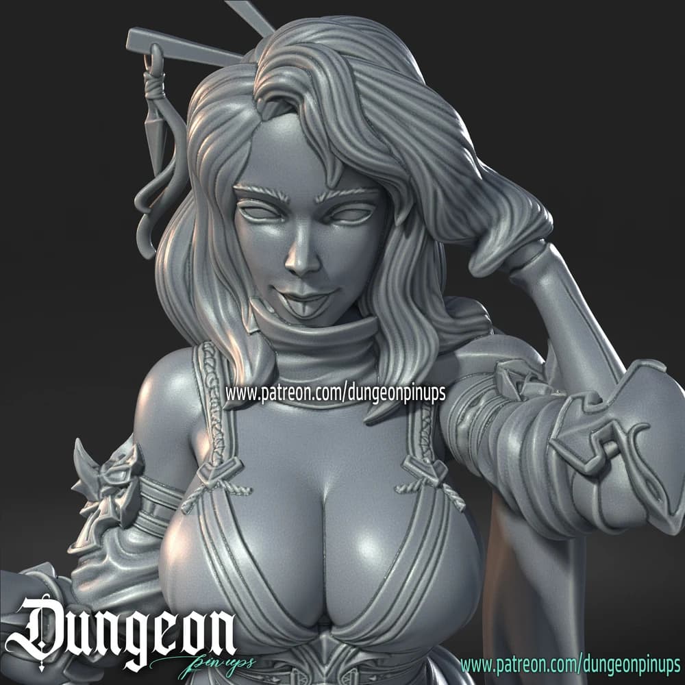 Ninja — Miniatura 3D Fantasia Oriental | RN Estudio